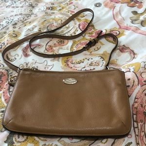 Nude Coach Crossbody